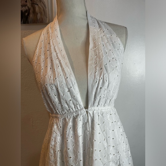 Zara White Backless Dress - Picture 5 of 8